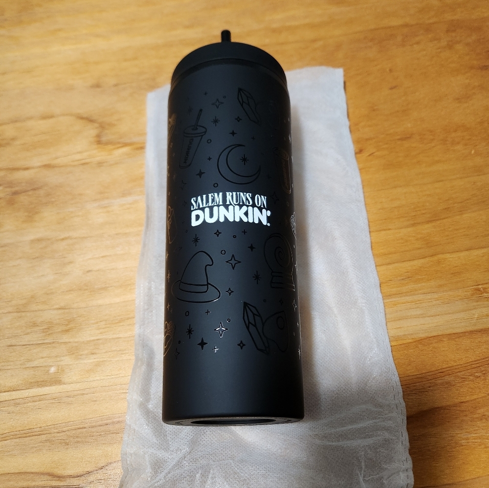 Dunkin' Tumbler Salem Runs On Dunkin'